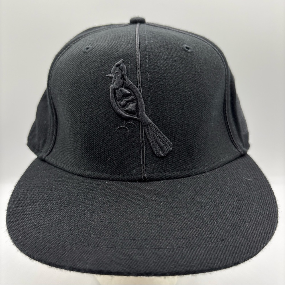 St. Louis Cardinals ‘42 Men’s Blacked Out Cooperstown Collection S: 8 Fitted Hat